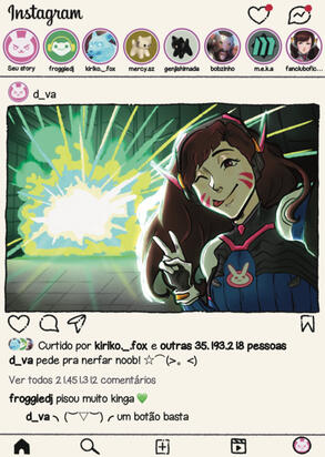 PRINT D.VA (Overwatch)